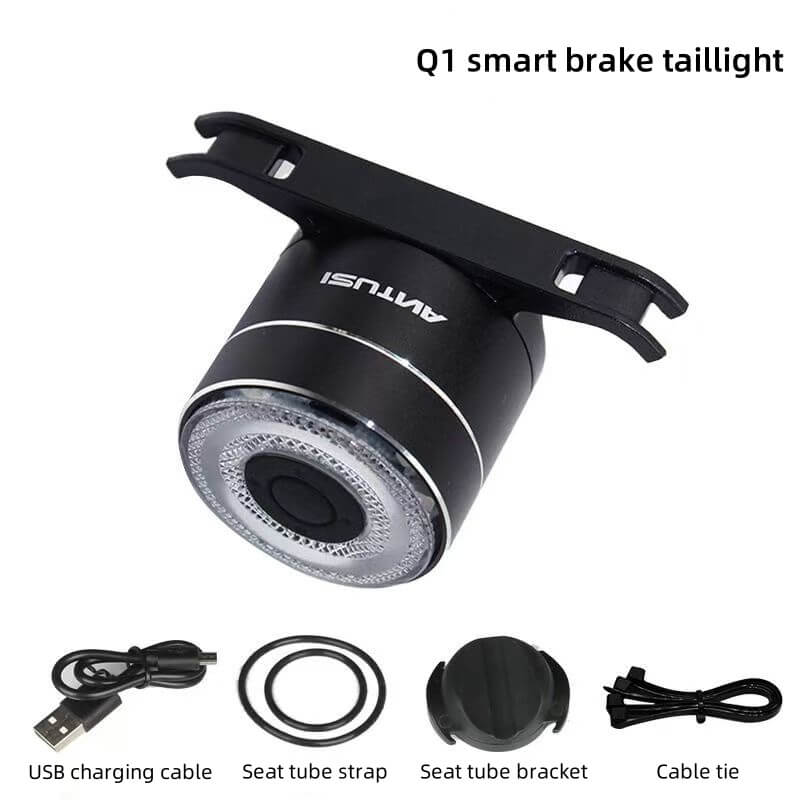 Intelligent Sensor Brake Bicycle Taillight