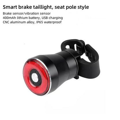 Intelligent Sensor Brake Bicycle Taillight