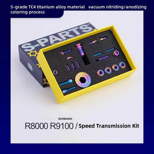 Titanium Alloy Gear Shift Screw Set For R8000 Shimano Road Series