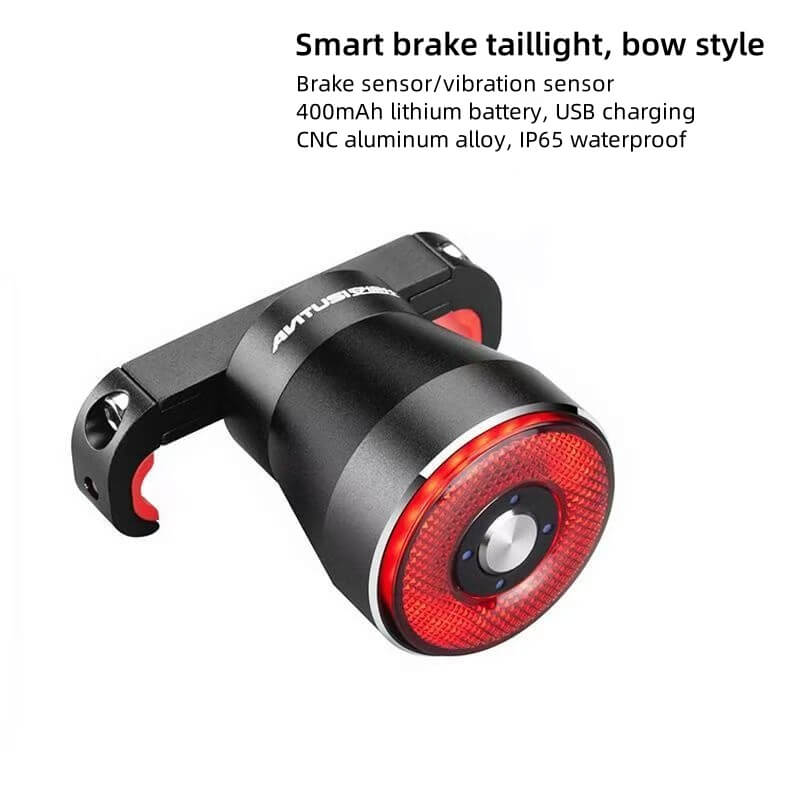 Intelligent Sensor Brake Bicycle Taillight